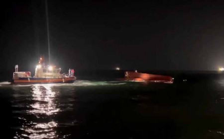 တောင်ကိုရီးယားကမ်းရိုးတန်းတွင် ငါးဖမ်းလှေ နစ်မြုပ်ပြီး ၉ ဦး ပျောက်ဆုံး
