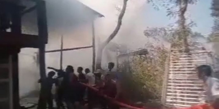 2 rumah hilang dalam kebakaran di Nay Pyi Taw  1 anak cacat terluka – DVB